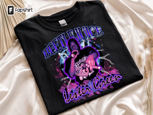 Beetlejuice TShirt, Lester Green Merch, Lester Green Shirt, Trending Shirt, Gift, Retro, Vintage Bootleg, Howard Stern, Just Hanging Around