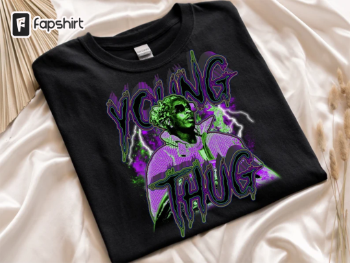 Young Thug Tshirt, Young Thug, Free Young Thug, Young Thug Vintage Bootleg, Young Thug Homage, Hip Hop Shirt, Trending Shirt, Gunna 90s tee