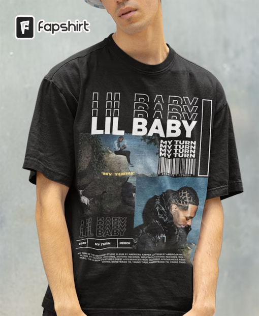 Lil Baby Vintage 90s Raptees , Hip hop RnB shirt, Graphic tee, Vintage Bootleg Inspired Tee,