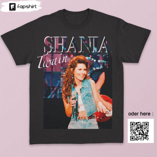 Shania Twain Singer Music Shirt