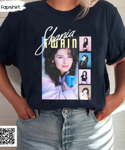 Vintage Shania Twain Shirt 90s Concert Band…