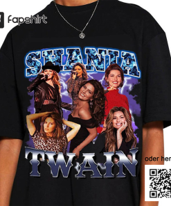 Retro Shania Twain Vintage Shirt, Shania Twain…