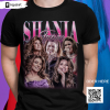 Vintage 90s Shania Twain Shirt, Trending Tee Tops Long Sleeve