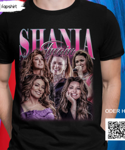 Limited Shania Twain Vintage Shirt, Country Music…