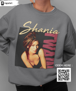 Vintage 90s Shania Twain Shirt, Trending Tee…