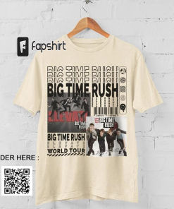 Big Time Rush Music Shirt, Merch Vintage…