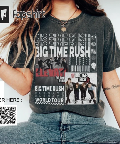 Big Time Rush Music Shirt, Merch Vintage…