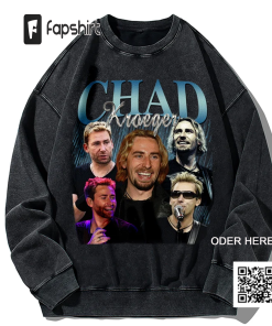 Chad Kroeger Vintage Washed T-Shirt,Pop Rock Band…