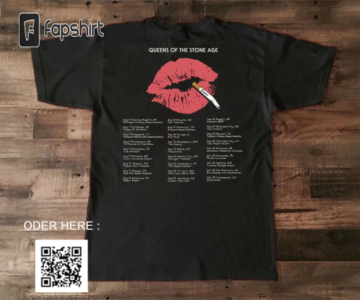 Queens of the Stone Age The End is Nero Tour 2023 T-Shirt, Queens of the Stone Age Tour 2023 T-Shirt, Rock Tour 2023 Shirt, Music Tour Shirt