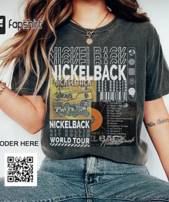 Nickelback Music Shirt, Merch Vintage Get Rollin’…