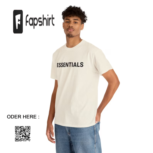 ESSENTIALS Streetwear Unisex Shirt, Trendy Shirt, Plus Size