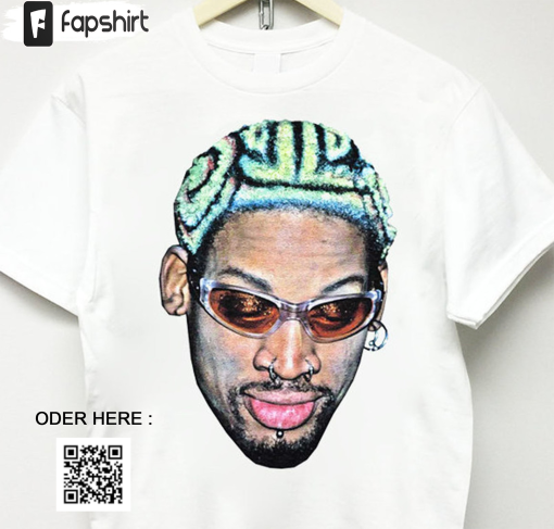 Dennis Rodman Shirt – Astroworld Travis Scott Jordan Jersey Unisex T-shirt Crewneck