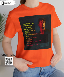 Charlie Puth Concert Album Cover Shirt