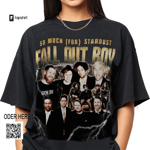 Fall Out Boy 90s Vintage Shirt, Fall Out Boy Bootleg Shirt, Fall Out Boy Tee, So Much (for) Stardust Shirt, So Much (for) Stardust Tee