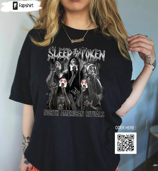 Vintage Sleep Token Rock Music Shirt