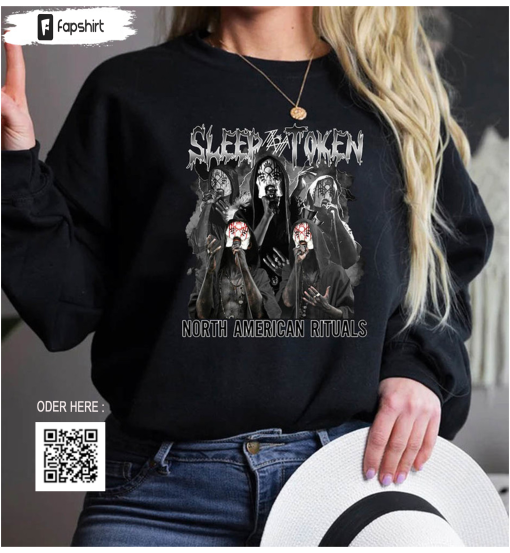 Vintage Sleep Token Rock Music Shirt