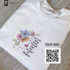 Ivy Taylor Swift Evermore Embroidered Sweatshirt or T Shirt | Subtle Taylor Swift Crewneck, Swiftie Gift For Fans