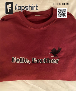 Hello Brother Shirt,Salvatore Brothers Sweatshirt,Vampire Diaries Fan…