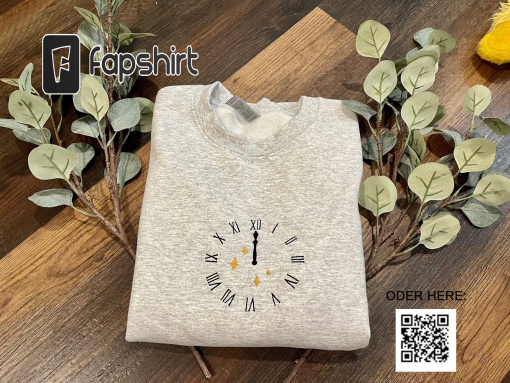 Taylor Swift Inspired Midnights Embroidered Crewneck