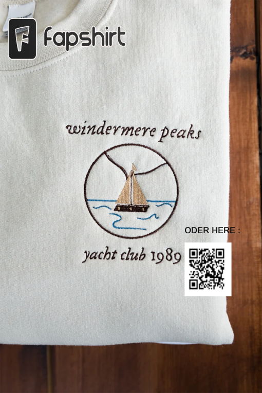 Windermere Peaks Yacht Club (The Lakes) – Embroidered Sweatshirt/Hoodie/T-shirt