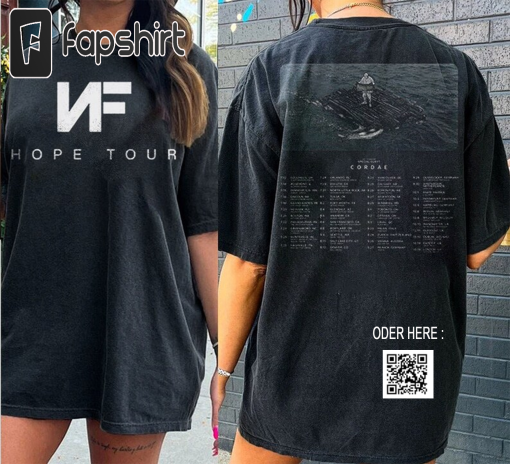 Vintage NF Hope Tour 2023 Shirt, Rapper NF Fan Shirt, NF 2023 Concert Shirt For Fan