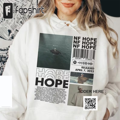 NF Rapper Shirt,Hope Album 90s Y2K Merch Vintage Rapper Hiphop Sweatshirt, World Tour 2023 Retro Unisex Gift Bootleg Hoodie Rap