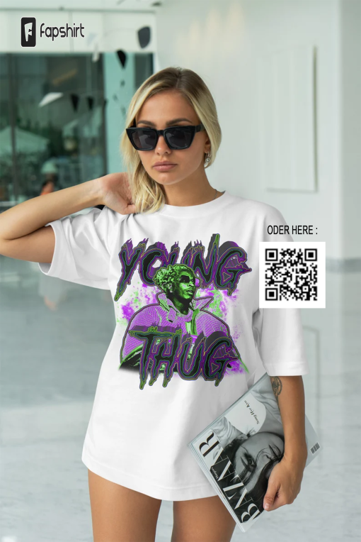 Young Thug Tshirt, Young Thug, Free Young Thug, Young Thug Vintage Bootleg, Young Thug Homage, Hip Hop Shirt, Trending Shirt, Gunna 90s tee