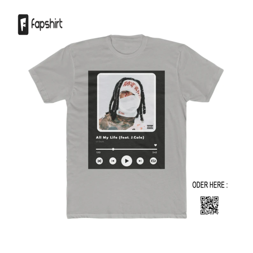 Lil Durk – “All My Life” Streaming Layout T-Shirt, Lil Durk T-Shirt, Lil Durk Almost Healed Album Cover T-Shirt, Lil Durk All My Life TShirt