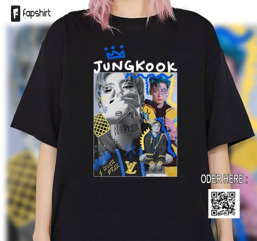 Jungkook Kpop Shirt, Jungkook Bts Unisex T-shirt Short Sleeve