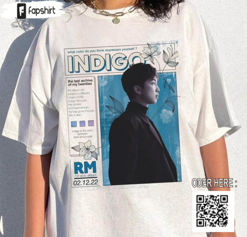 Bts Rm Indigo Namjoon Trending Sweatshirt, Short Sleeve