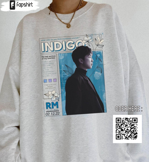 Bts Rm Indigo Namjoon Trending Sweatshirt, Short Sleeve