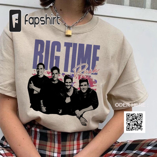 90s Vintage Big Time Rush Band Shirt, Big Time Rush Tee, Big Time Rush Vintage Sweatshirt Music, Pop Music Shirt, Pop Music Fan Merch