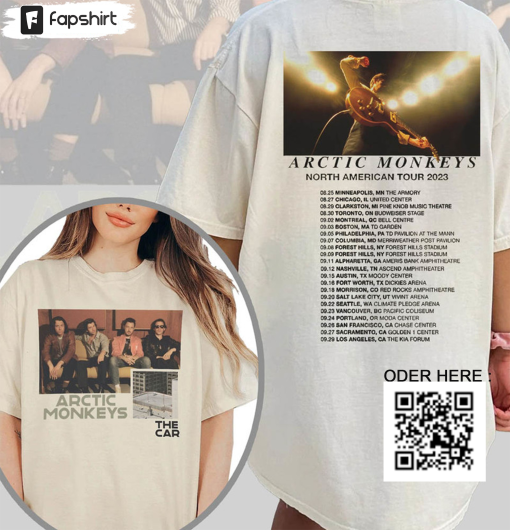 Arctic Monkeys The Car Tour 2023 Tour Funny Shirt For Fan