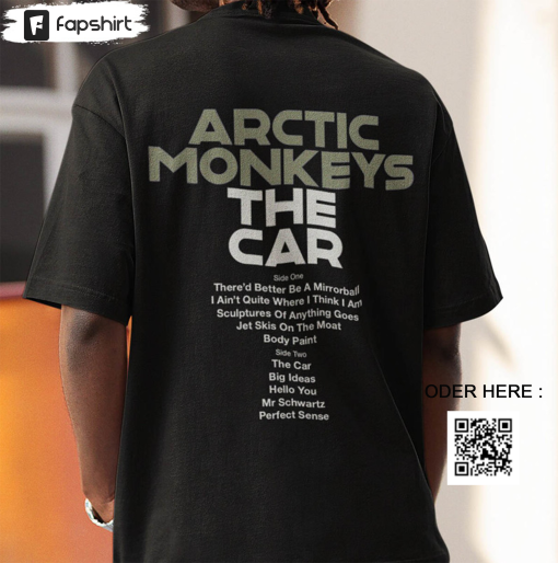 Arctic Monkeys The Car Shirt, Trendy Arctic Monkeys 2023 Tour Unisex Hoodie Crewneck