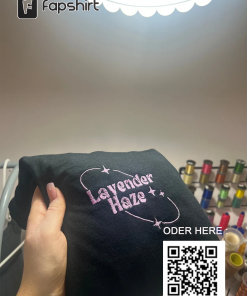 Taylor Swift Version Lavender Haze Sweatshirt Embroidered…