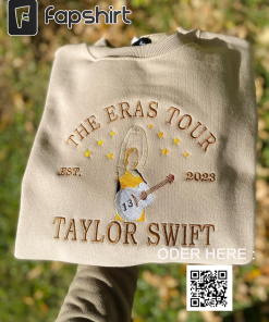 Embroidered The Eras Tour 2023 Shirt, The…