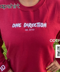 One Direction Inspired Embroidered Sweatshirt/ T-Shirt/ Hoodie