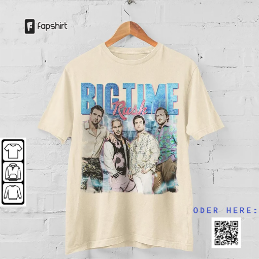 Big Time Rush Music Shirt, Big Time Rush 90S Y2K Vintage Retro Bootleg, Can’t Get Enough Tour 2023 Tickets Tee Gift For Fan Mus0506VL