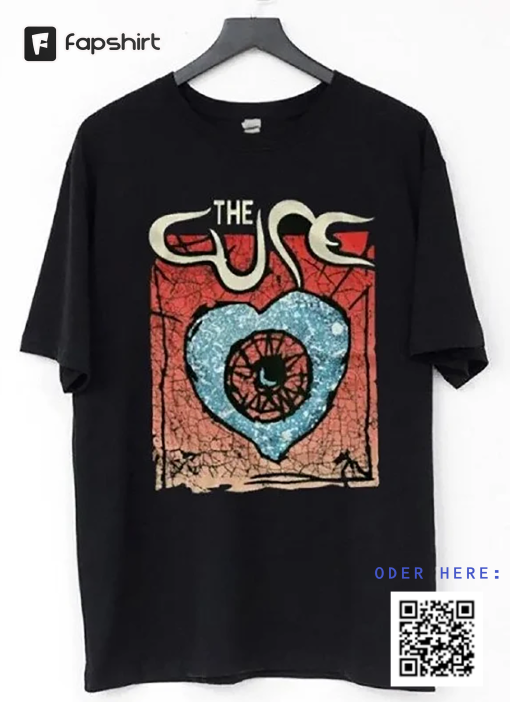 Vintage 1992 The Cure Wish Tour T-Shirt, The Cure Rock Band Tee, 90s Vintage