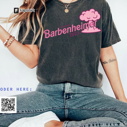 Barbenheimer Comfort Colors® Shirt, From Director Greta Gerwig Tee