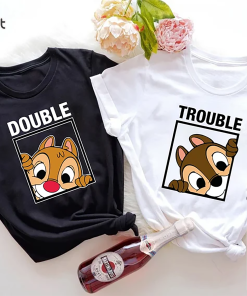 Chip And Dale T-Shirt, Double Trouble Shirt,…