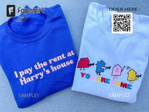 HS Vintage-Style Harry’s House EMBROIDERED sweatshirt