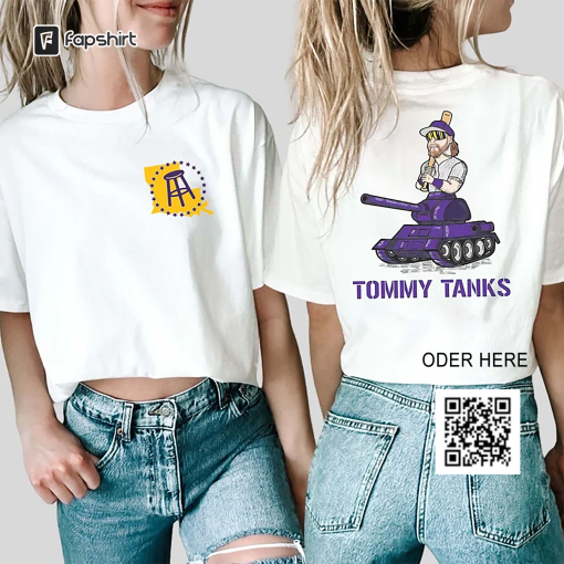 2 Side LSU Baseball Tommy Tanks Shirt Unisex Tee, Sweatshirt, Hoodie