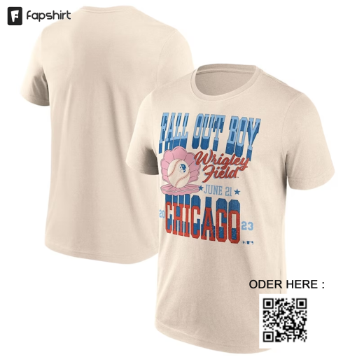 Fall Out Boy Unisex Wrigley Field Tour T-Shirt, So Much (For) Stardust Tour Shirt, Fall Out Boy Band Fan Shirt