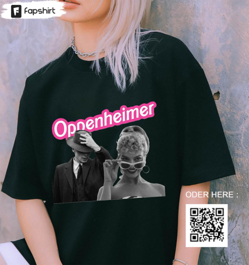 Funny Barbenheimer Shirt, Barbie Moive Oppenheimer Unisex Hoodie Crewneck