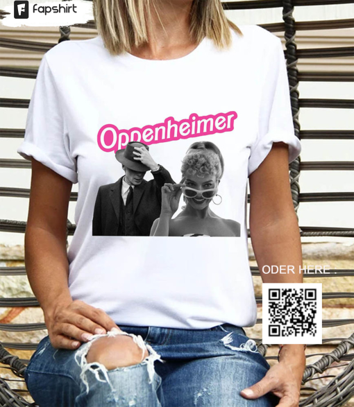 Funny Barbenheimer Shirt, Barbie Moive Oppenheimer Unisex Hoodie Crewneck