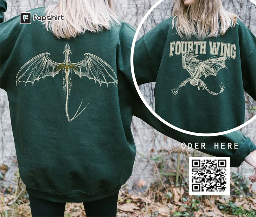 Basgiath War College Double-side Sweatshirt, Fourth Wing, Fly or Die, Fourth Wing Riders Quadrant Shirt, Violet Sorrengail, Bookish Shirt