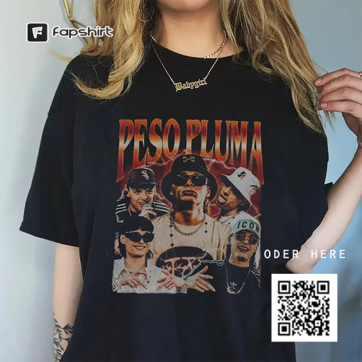 Peso Pluma Conciertos 2023 Vintage T-Shirt, Music Tour 2023 retro Shirt, Peso Pluma Concerts music Tee, Peso Pluma World Tour 2023 Shirt