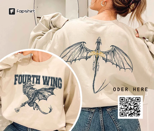 Basgiath War College Double-side Sweatshirt, Fourth Wing, Fly or Die, Fourth Wing Riders Quadrant Shirt, Violet Sorrengail, Bookish Shirt