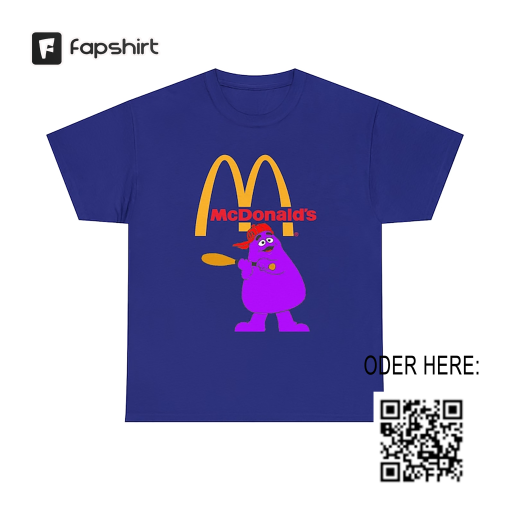 Grimace Birthday Mcdonalds T-shirt, Happy Birthday Grimace shirt, Hbd Grimace meme, Evil grimace shirt, gift for